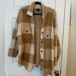 Torrid Plaid Button Down Shacket